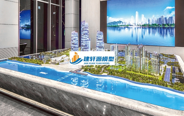 张家口富春-金茂星外滩模型