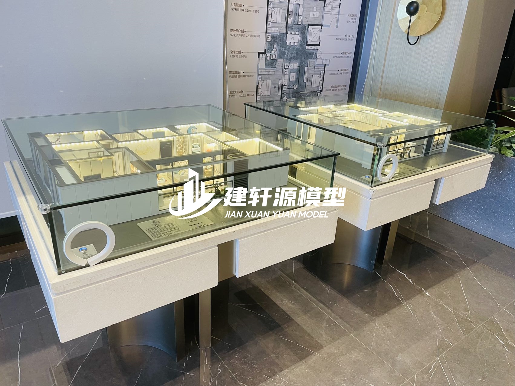 张家口中梁地产户型模型制作